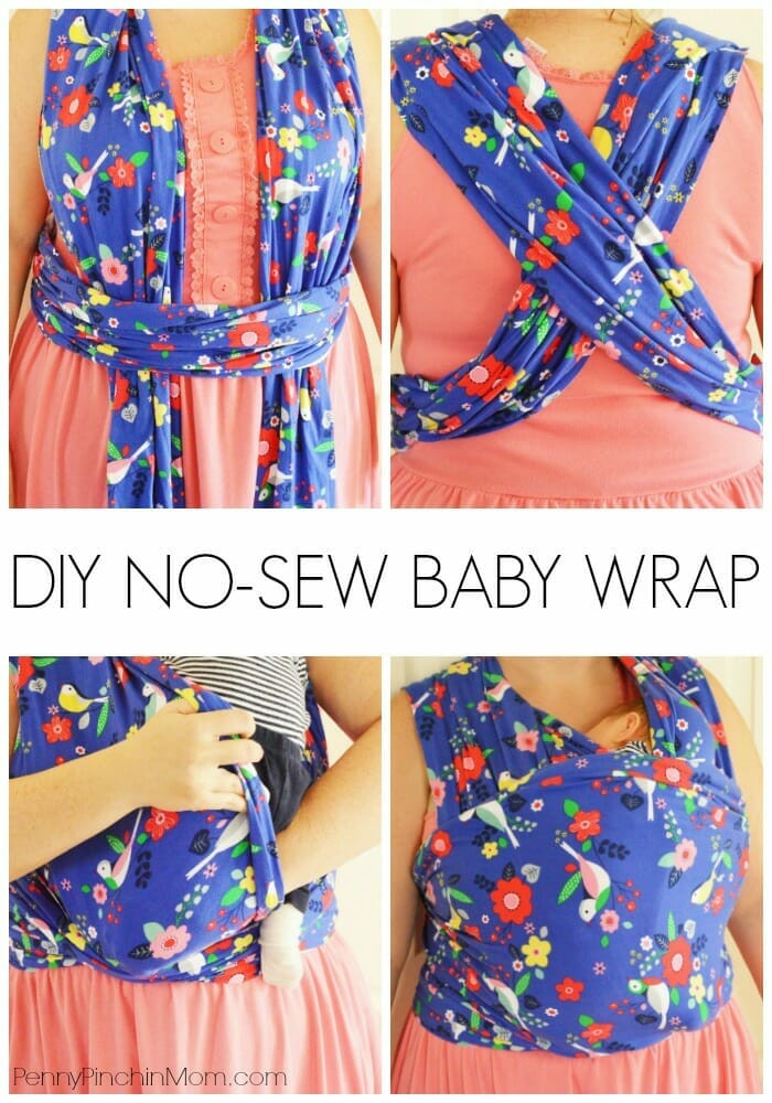 Baby Sling DIY
 Moby Wrap Instructions How to Use a Baby Wrap