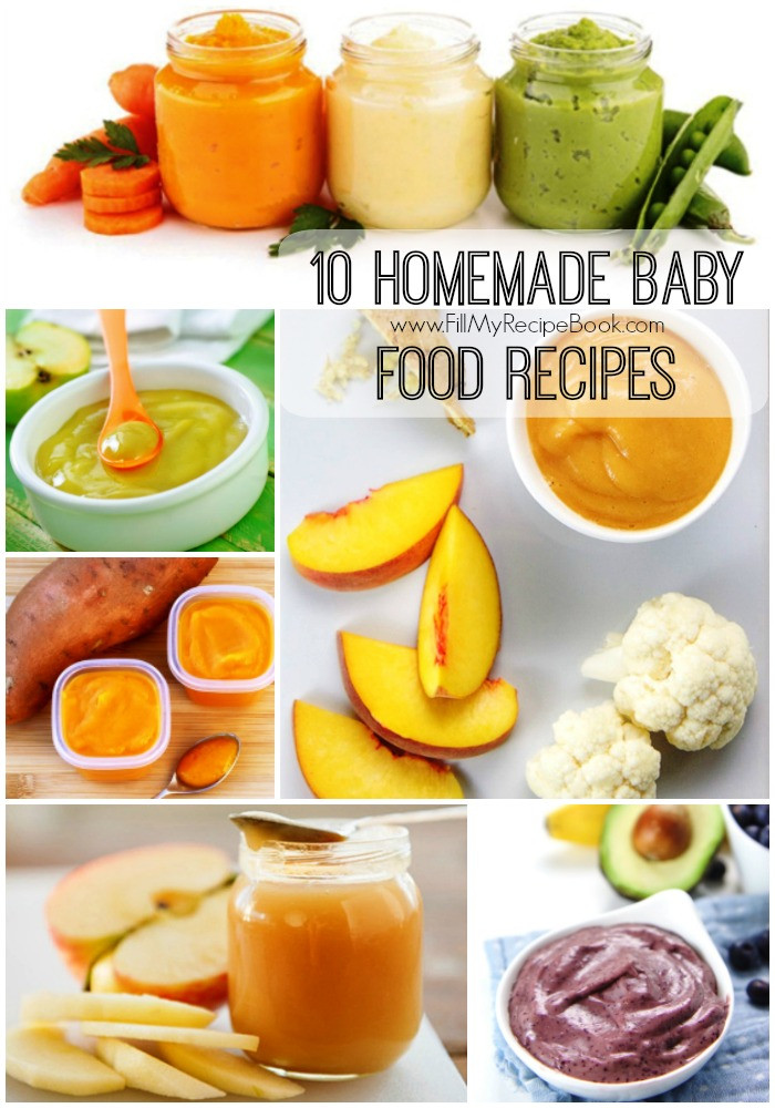 Baby Snacks Recipes
 10 Homemade Baby food recipes Fill My Recipe Book