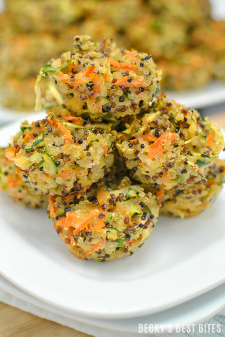 Baby Snacks Recipes
 Veggie Quinoa Baby Bites