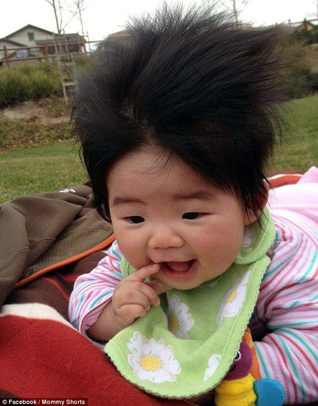 Baby With Crazy Hair
 28 best Crazy baby images on Pinterest