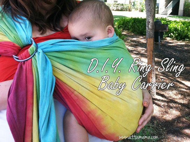 Baby Wrap Carrier DIY
 DIY Ring Sling Baby Carrier Babywearing