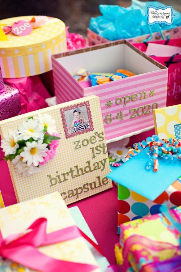 Baby'S First Birthday Gift Ideas For Her
 Totally doing this for As 1st birthday and wish I would