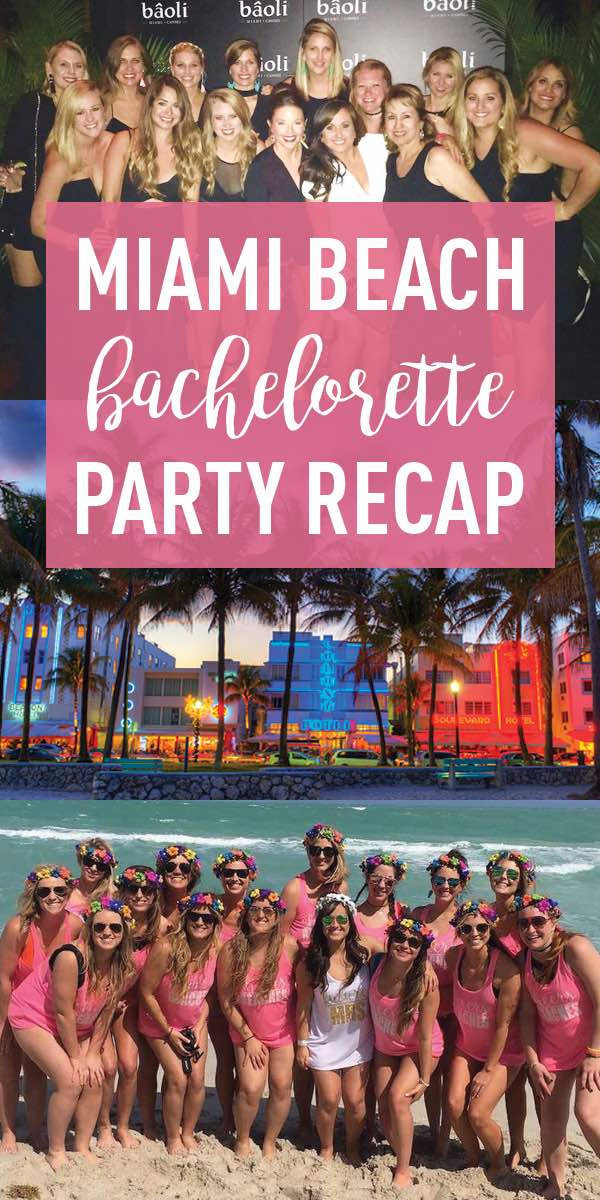 Bachelorette Beach Party Ideas
 Miami Bachelorette Party Guide Cheers Beaches – Stag & Hen