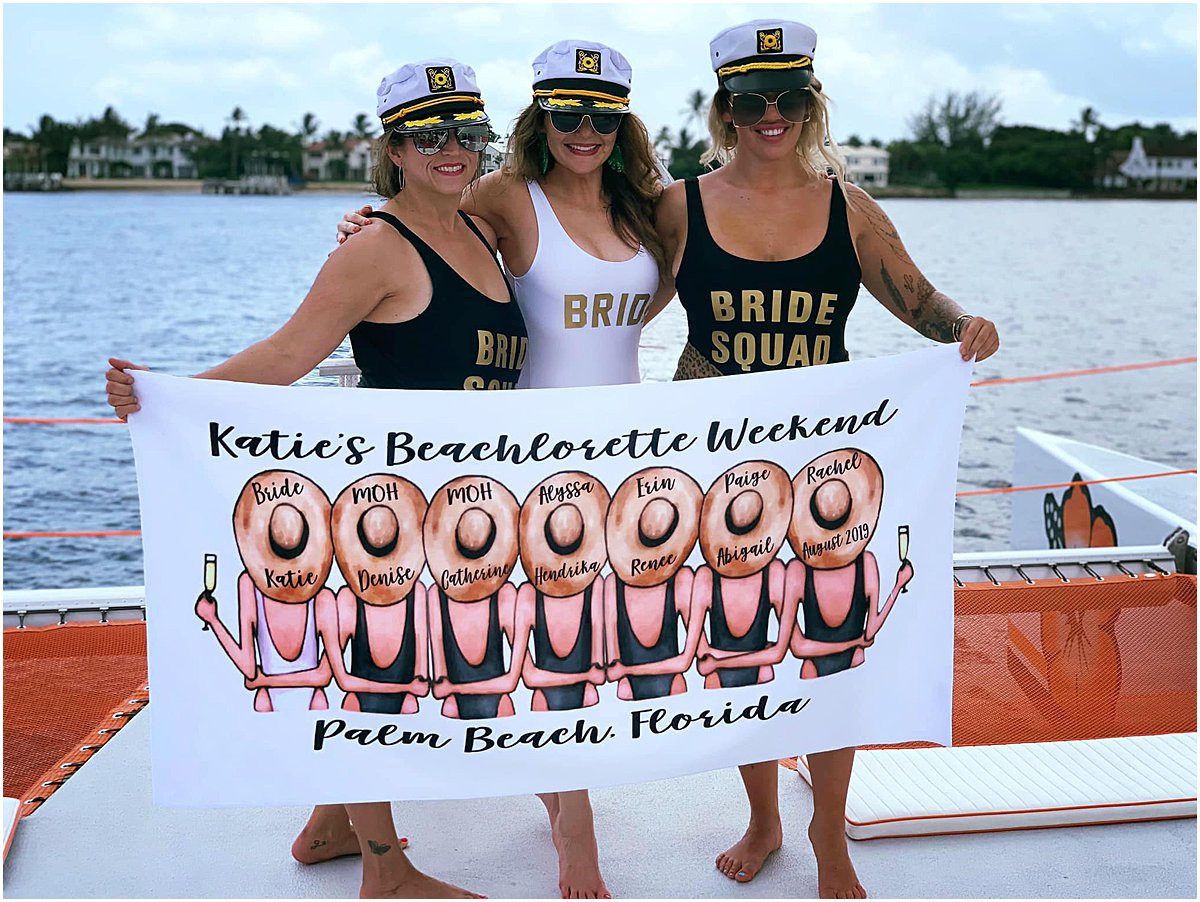 Bachelorette Party Beach Ideas
 Palm Beach Bachelorette Party – Married in Palm Beach