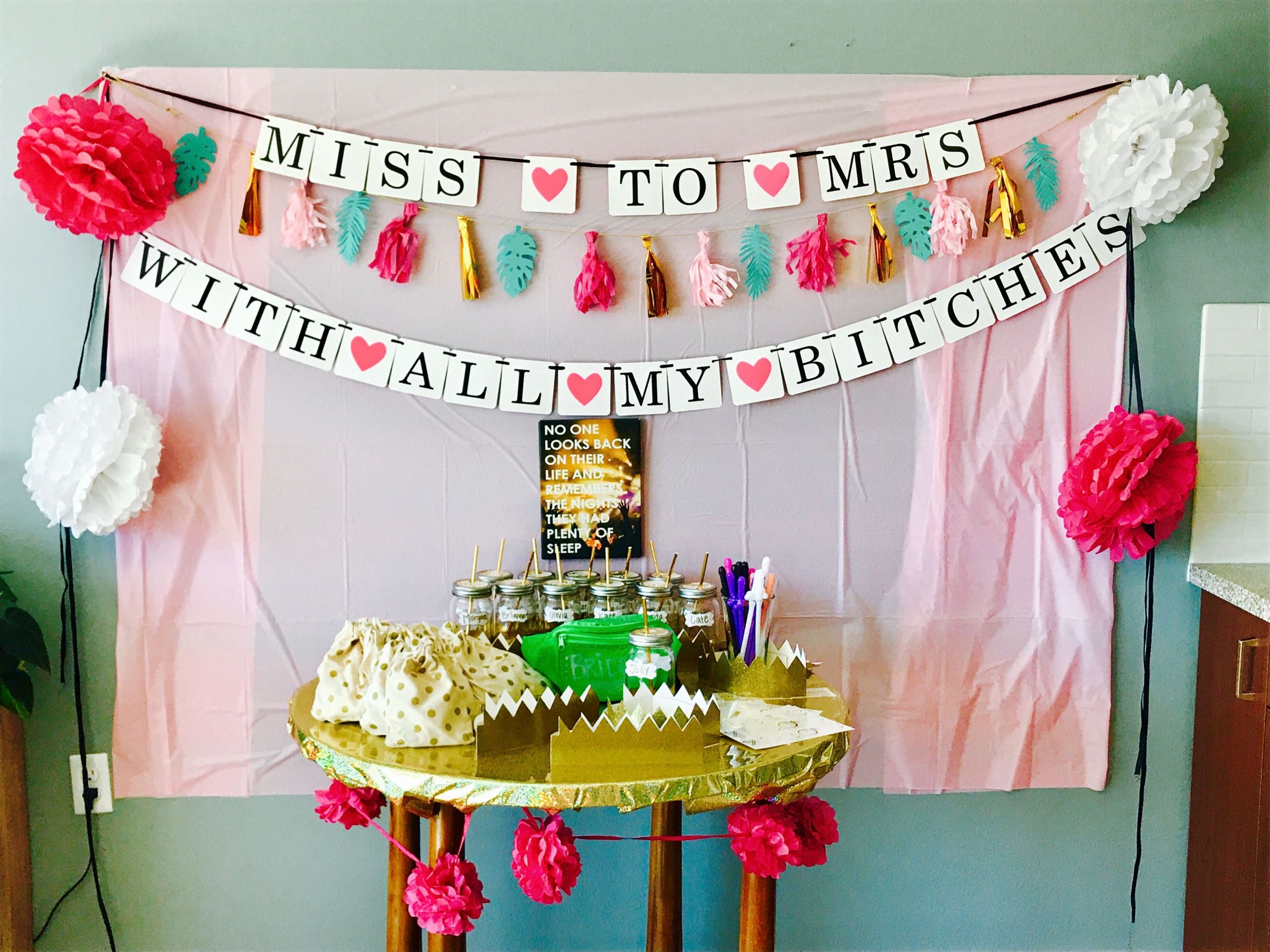 Bachelorette Party Decorations Ideas
 DIY Bachelorette Party Ideas