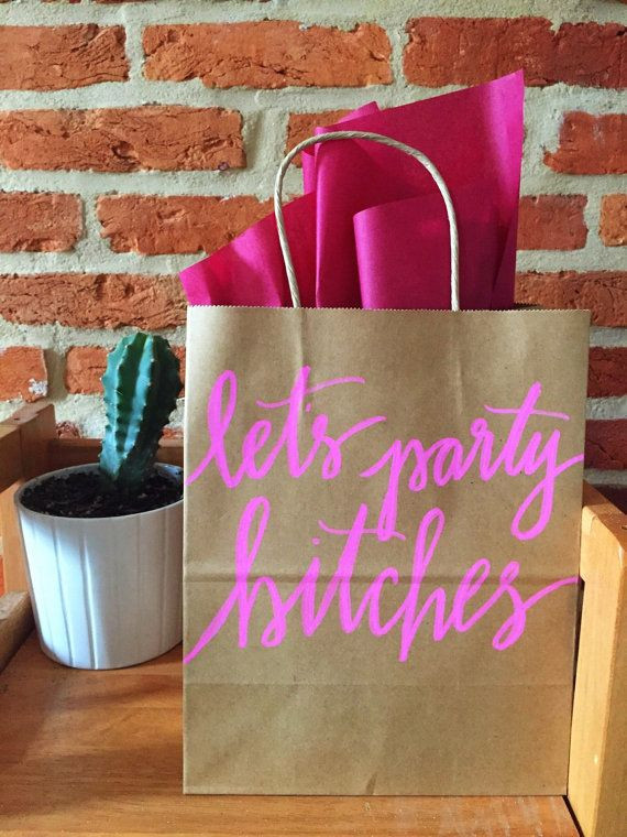 Bachelorette Party Gift Bag Ideas
 25 cute Bachelorette t bags ideas on Pinterest