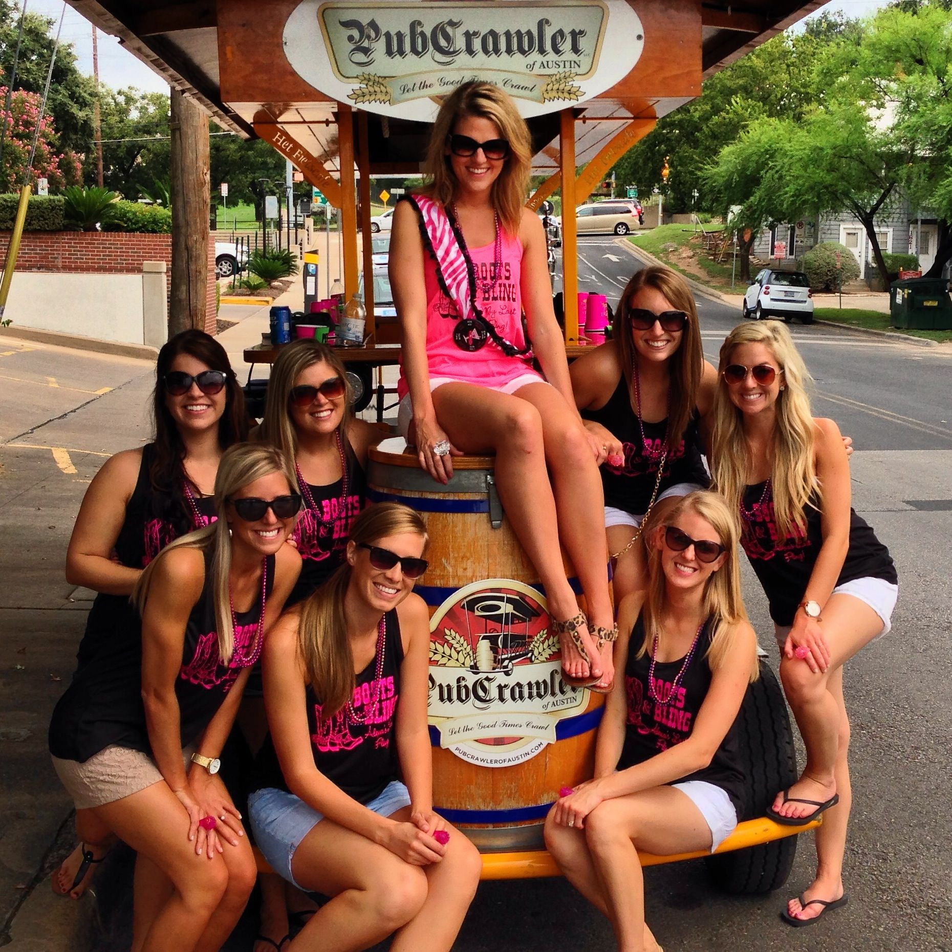 Bachelorette Party Ideas Austin
 An Austin Bachelorette Party Wheels PubCrawler of