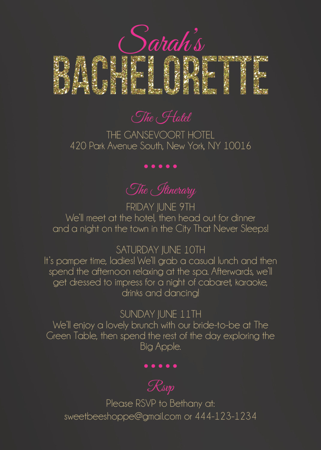Bachelorette Party Ideas In Chicago Il
 Chicago Bachelorette Invite Chicago Bachelorette Party