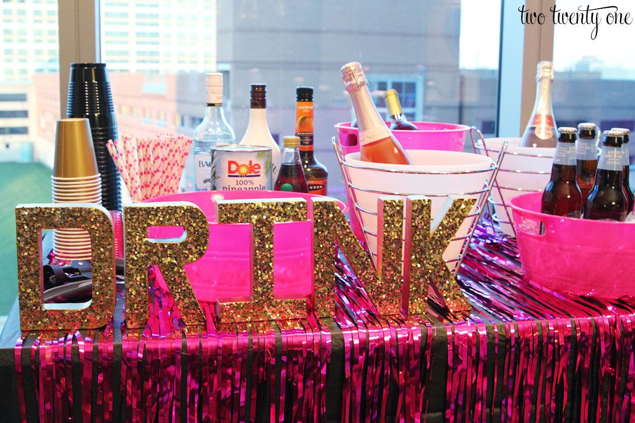 Bachelorette Party Ideas In Indianapolis
 How to Make Glitter Letters