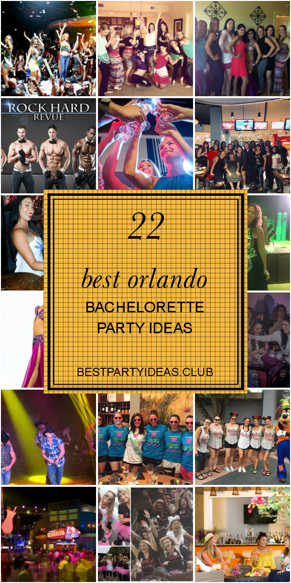 Bachelorette Party Ideas In Orlando
 22 Best orlando Bachelorette Party Ideas