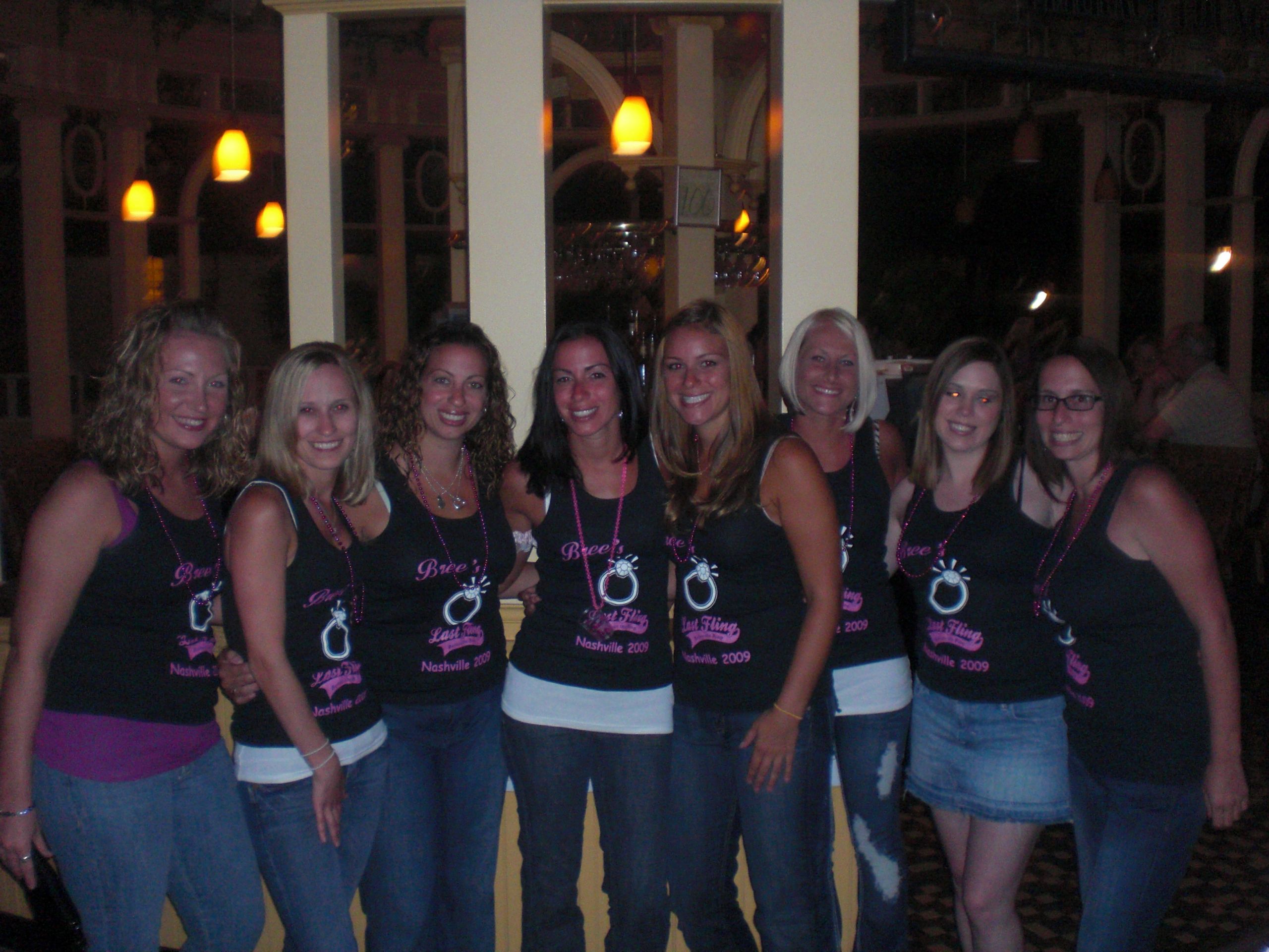 Bachelorette Party Ideas Nashville Tn
 Custom T Shirts for Bree s Nashville Bachelorette Party