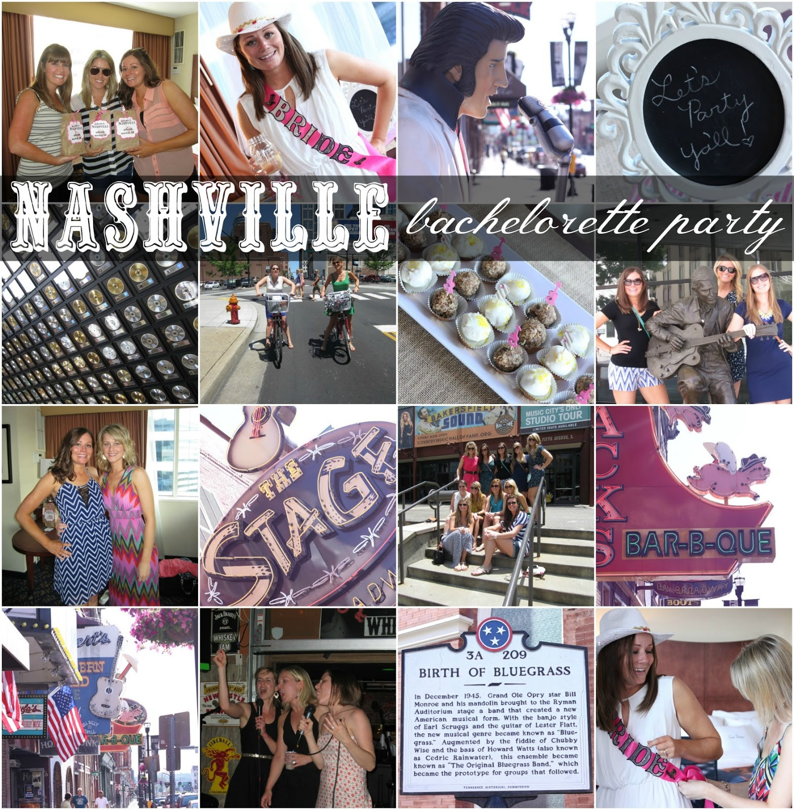 Bachelorette Party Ideas Nashville Tn
 Nashville Bachelorette Party Wel e Bags Itinerary