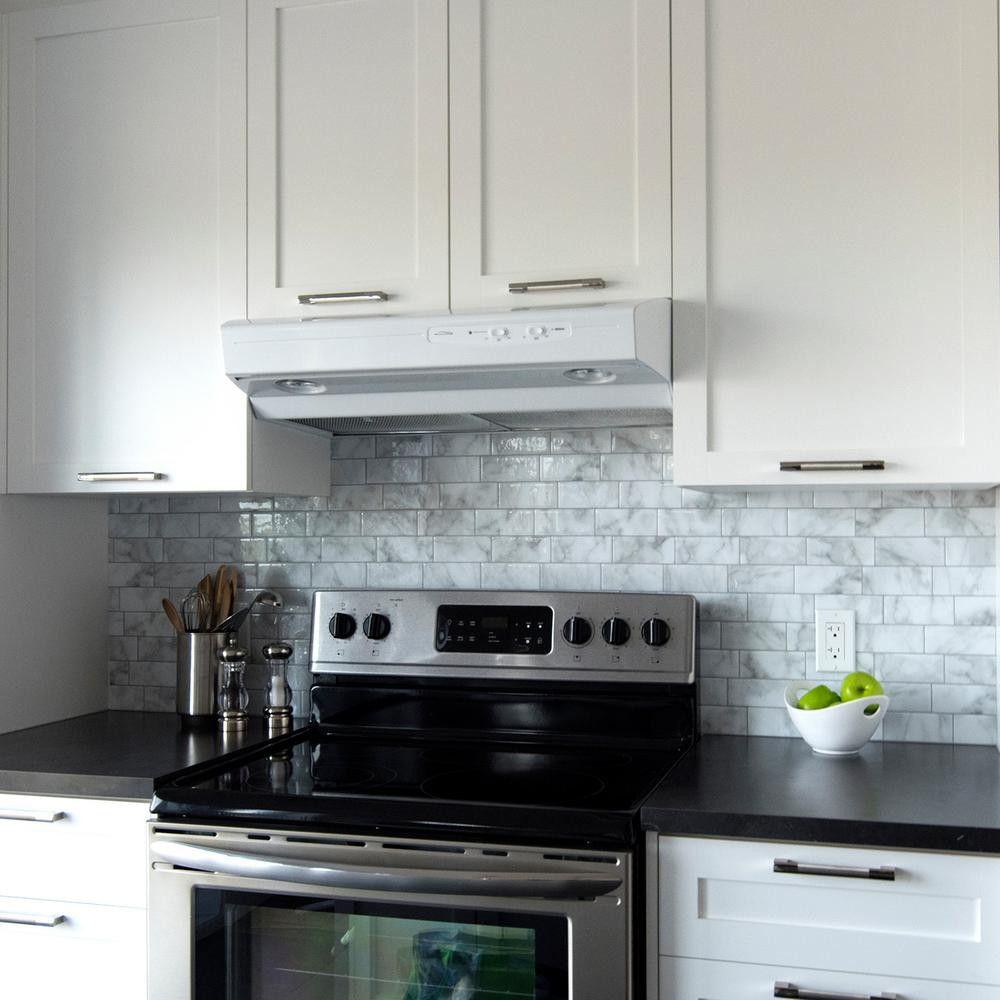 Backsplash For Kitchen Home Depot
 Smart Tiles Metro Carrera 11 56 in W x 8 38 in H Peel