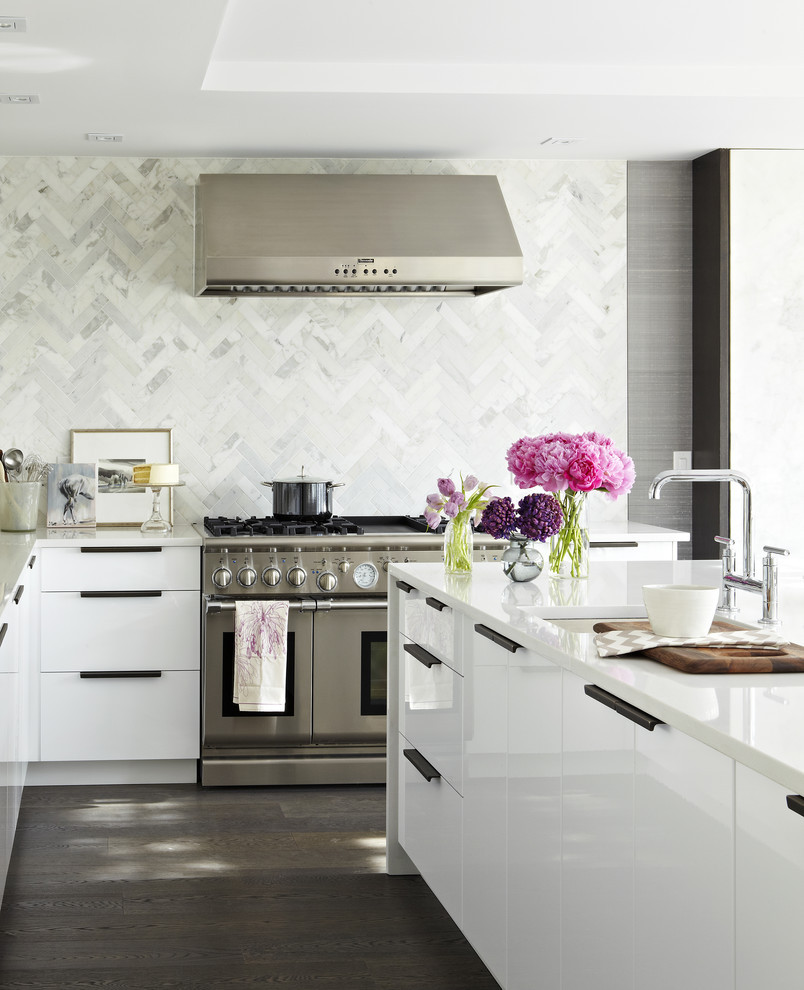 Backsplash For White Kitchen
 Creating the Perfect Kitchen Backsplash with Mosaic Tiles