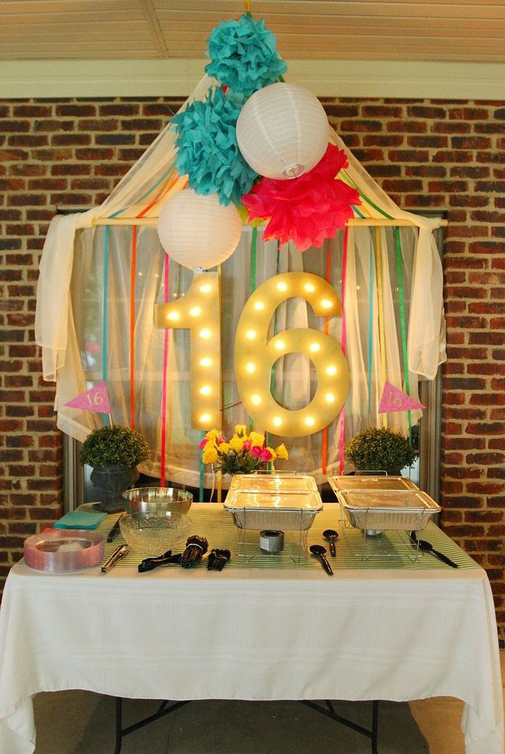 Backyard 16Th Birthday Party Ideas
 1000 images about Krista s 16th birthday party on