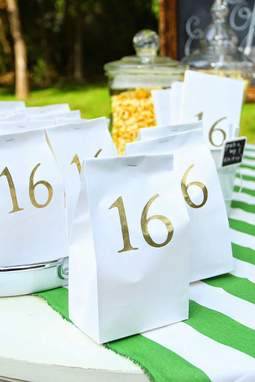 Backyard 16Th Birthday Party Ideas
 Less Than Perfect Life of Bliss Sweet 16 Outdoor Movie