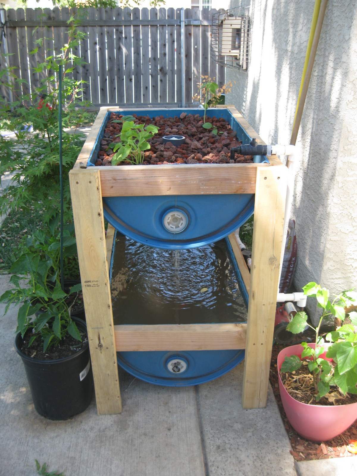 Backyard Aquaponic Systems
 Aquaponics backyard liberty Guide Waters sistem