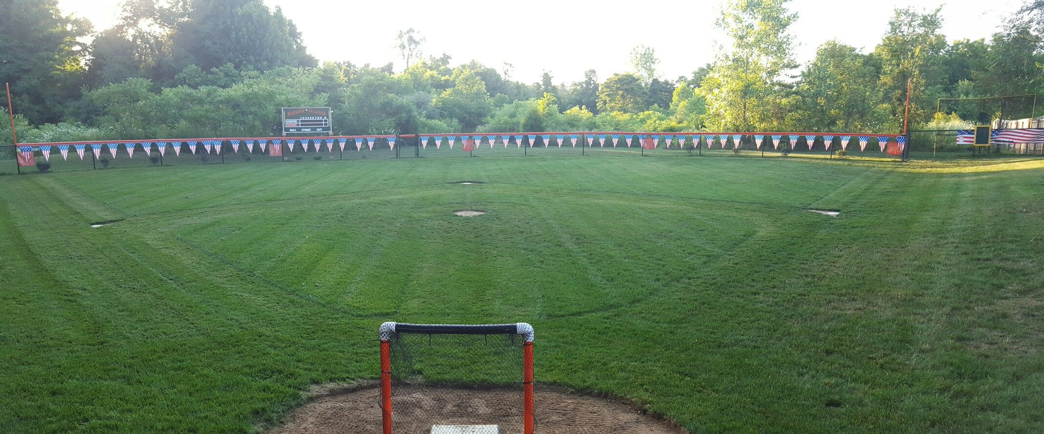 Backyard Baseball Field
 Wiffle ball field