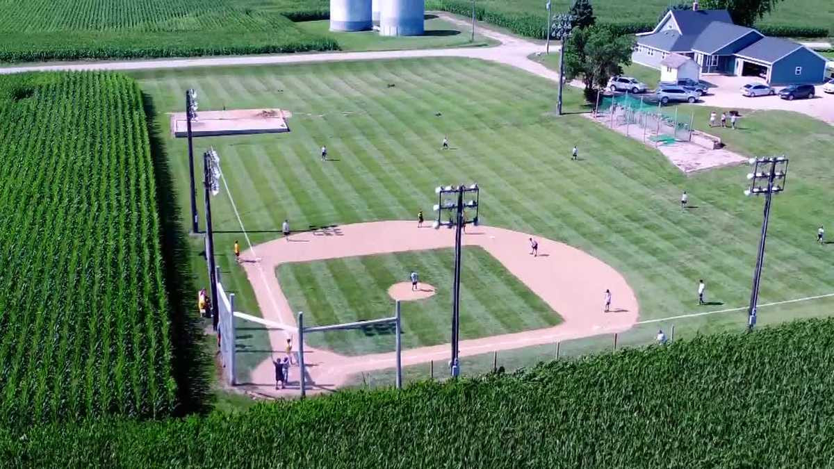 Backyard Baseball Field
 Iowan builds a field of dreams in his own backyard