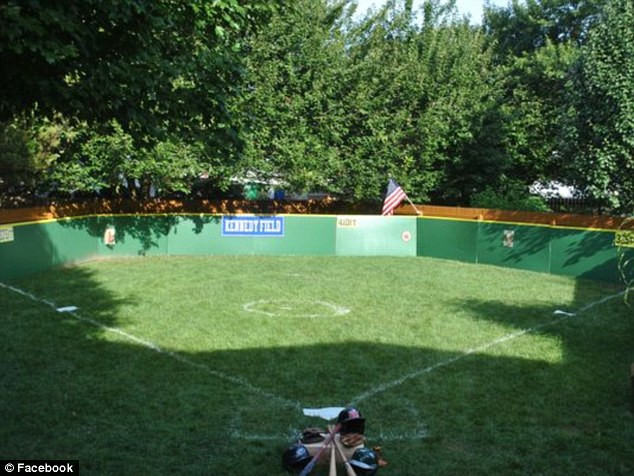 Backyard Baseball Field
 Ryan and Lizette Kennedy build Field of Dreams baseball