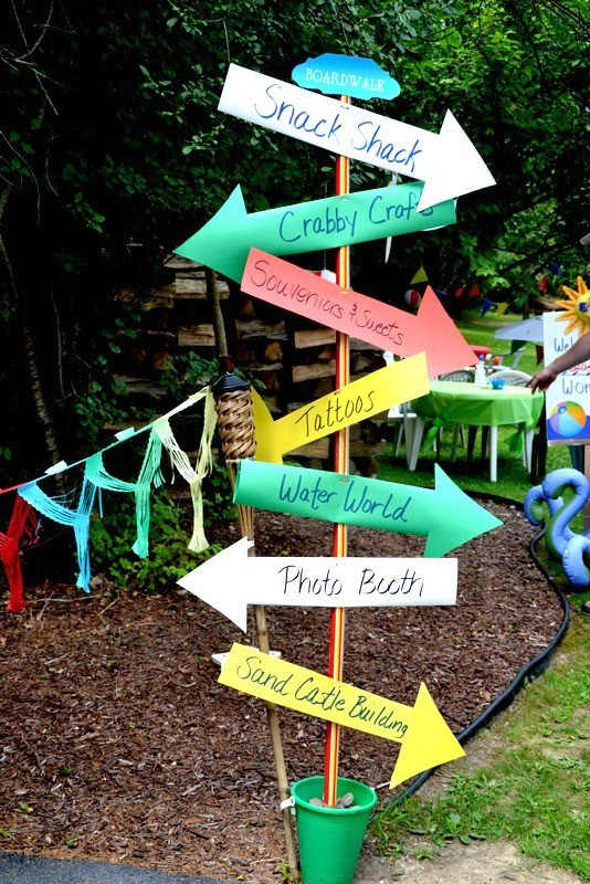 Backyard Bash Party Ideas
 Guest Party Backyard Beach Bash