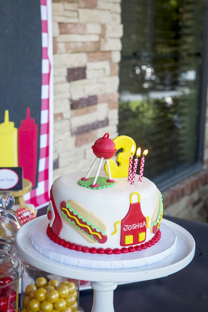 Backyard Bbq Party Ideas
 Kara s Party Ideas Backyard BBQ Birthday Party via Kara s