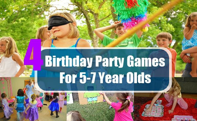 Backyard Birthday Party Ideas For 5 Year Olds
 Birthday Party Games For 5 7 Year Olds