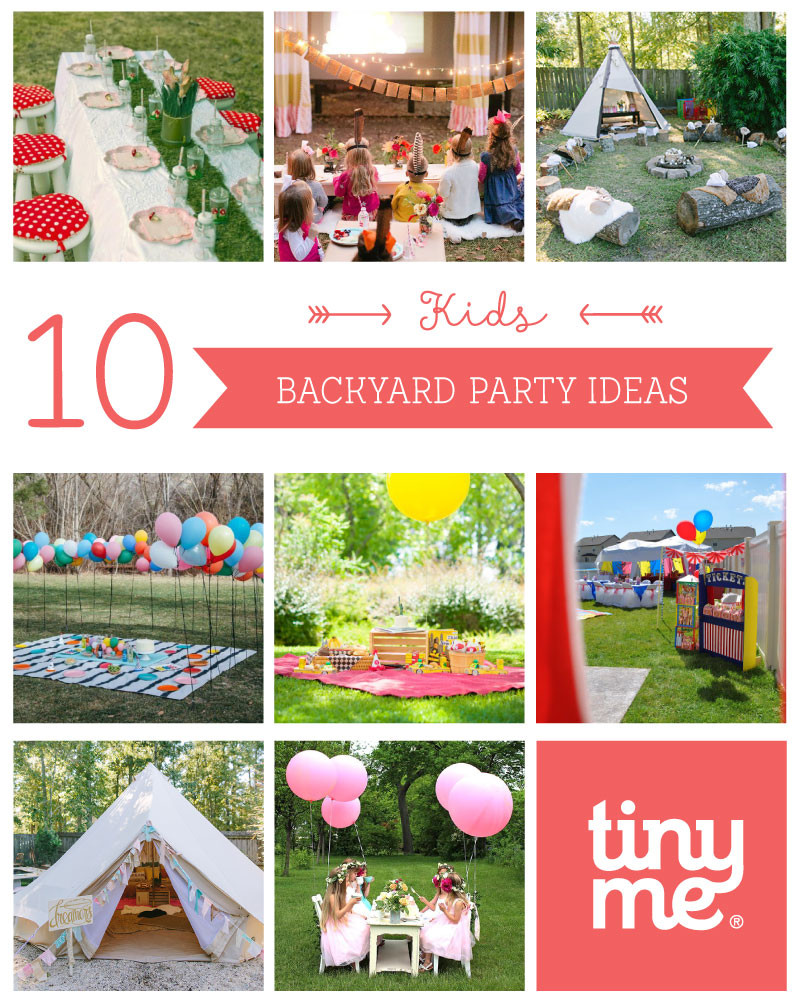 Backyard Birthday Party Ideas For Toddlers
 10 Kids Backyard Party Ideas Tinyme Blog