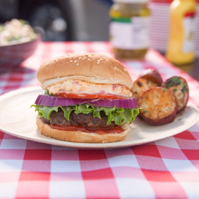 Backyard Burgers Nutritional Information
 All American Backyard Burger Recipe in 2020