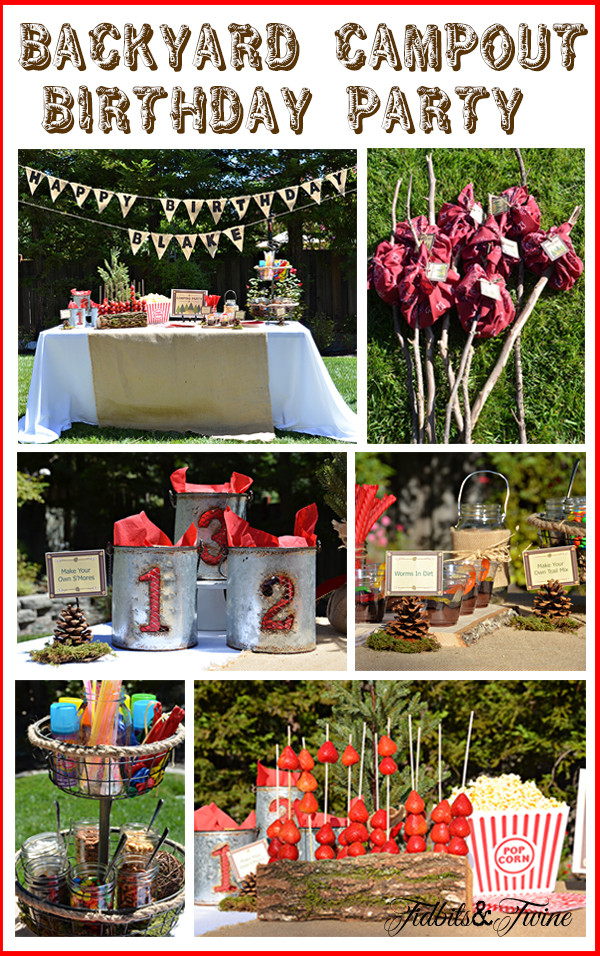 Backyard Campout Birthday Party Ideas
 Hometalk