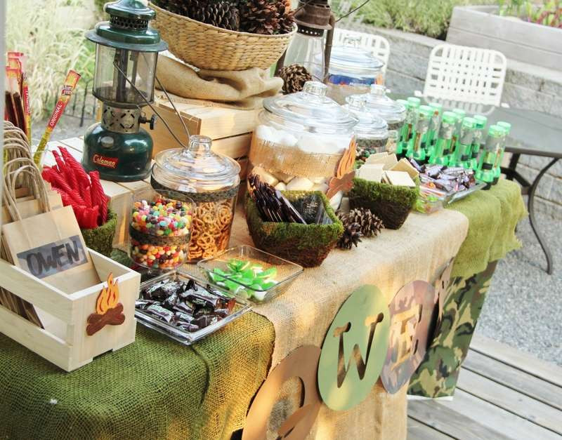 Backyard Campout Birthday Party Ideas
 Boys Backyard Campout Party Birthday Party Ideas