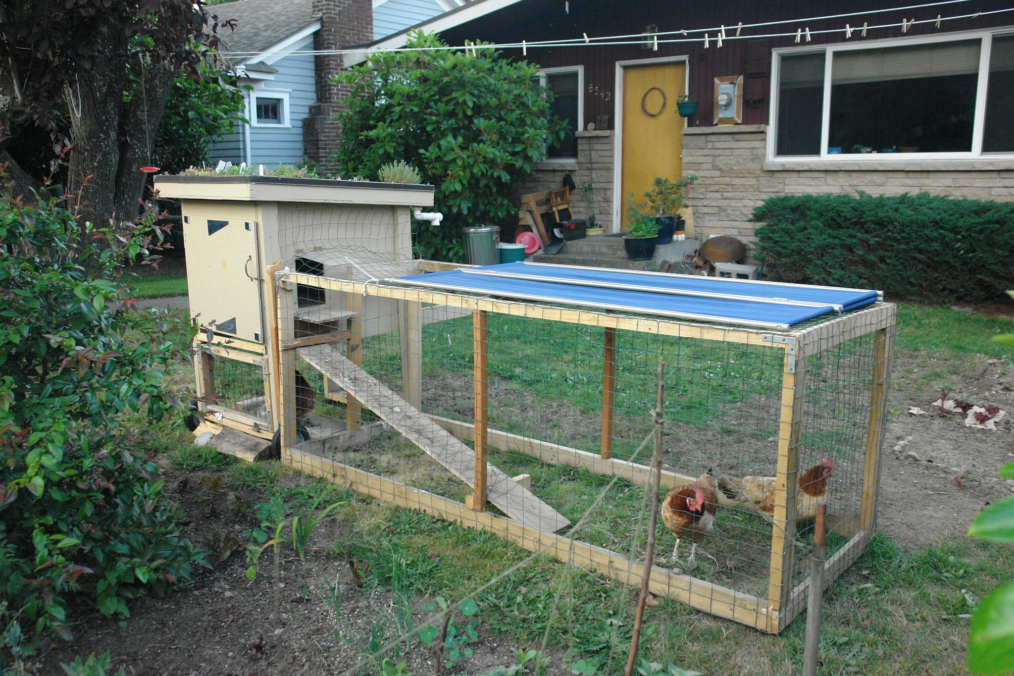 Backyard Chicken Coop Designs
 Build a coop blog Wheeled chicken coop plans
