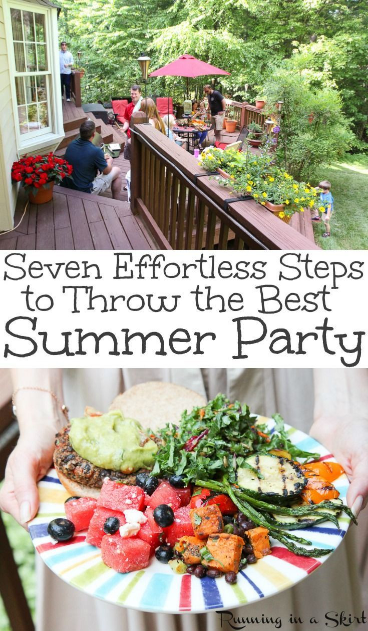 Backyard Cookout Party Ideas
 Seven Effortless Summer Party Ideas for the best fun