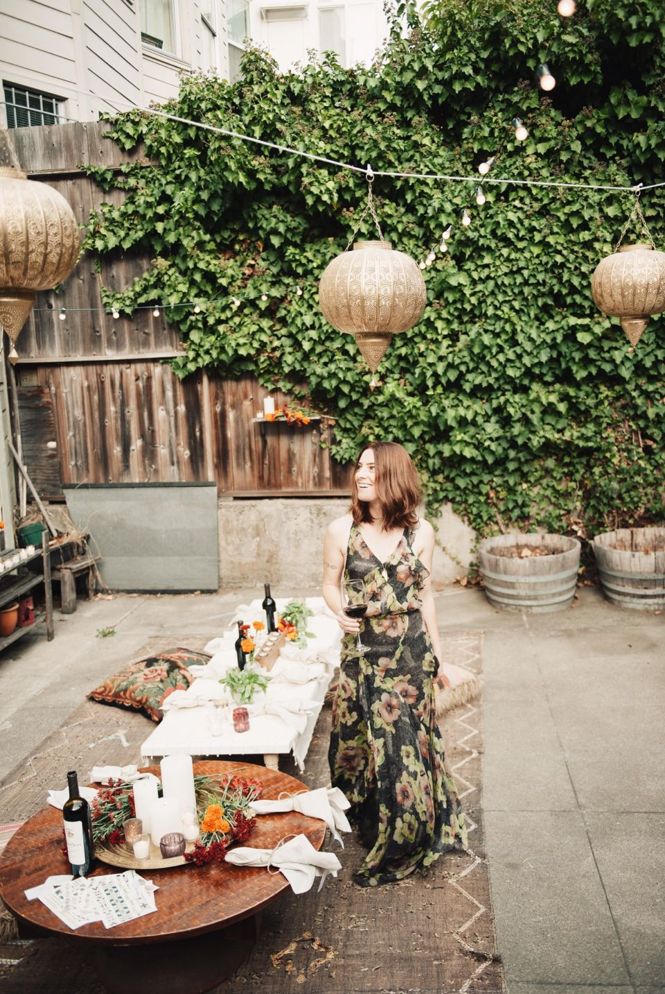 Backyard Fall Party Ideas
 Bohemian Fall Dining Cheetah is the New Black Cheetah