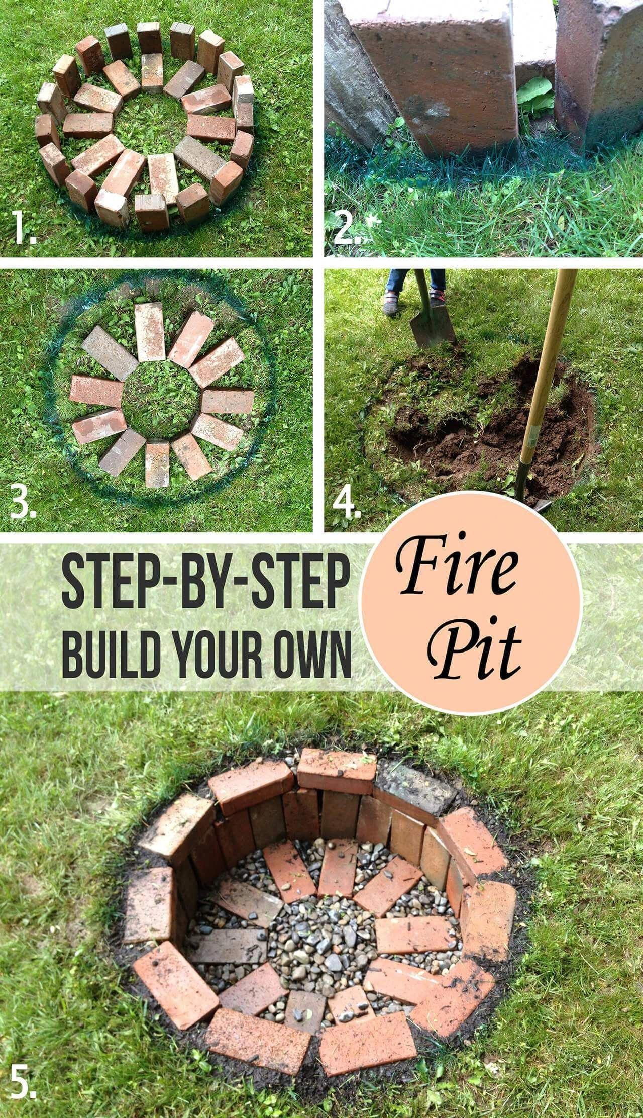 Backyard Fire Pit Party Ideas
 12 Easy and Cheap DIY Outdoor Fire Pit Ideas diyfirepit