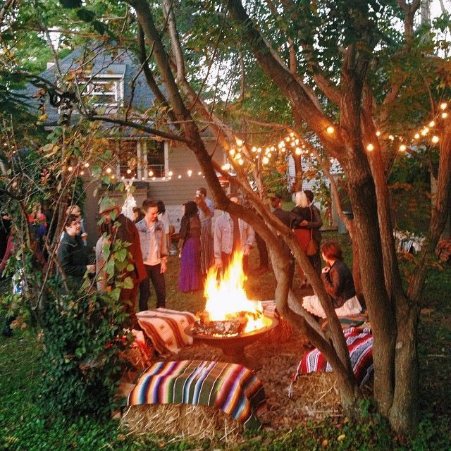 Backyard Fire Pit Party Ideas
 Pin op For Him