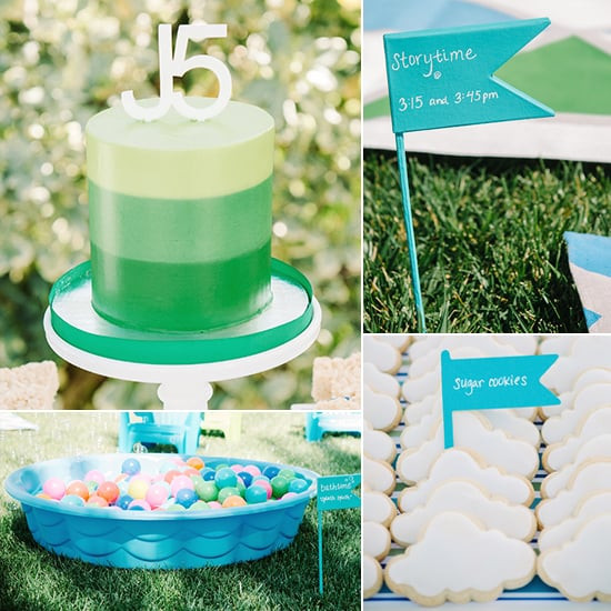 Backyard First Birthday Party Ideas
 A Backyard Bedtime Inspired First Birthday Party