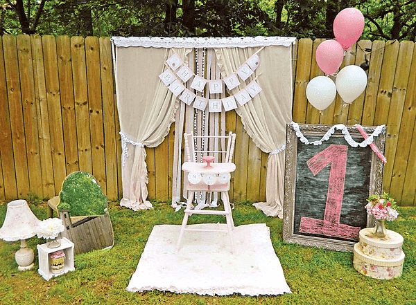 Backyard First Birthday Party Ideas
 How to Decorate First Birthday Girl Party for your Little Lady