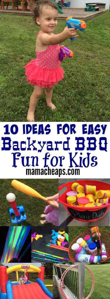 Backyard Fun For Toddlers
 10 Ideas for Easy Backyard BBQ Fun for Kids Mama