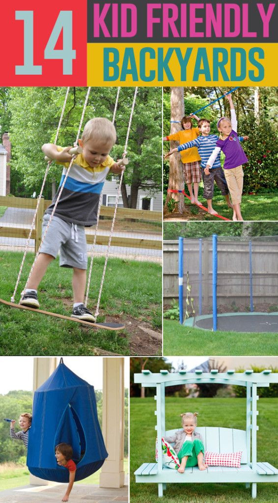 Backyard Fun For Toddlers
 14 Ways To Make Your Backyard Kid Friendly on a Bud