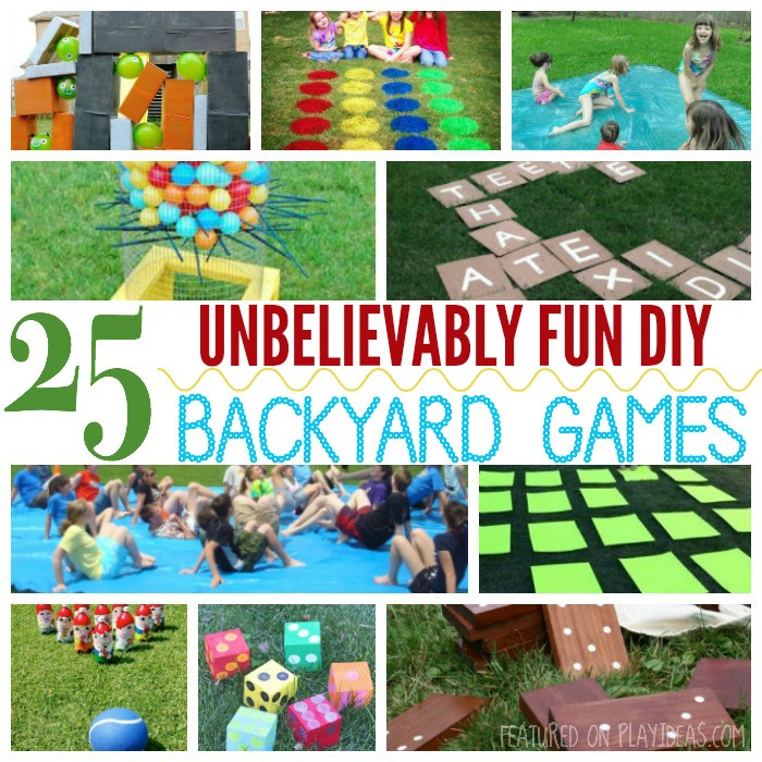 Backyard Fun For Toddlers
 25 Unbelievably Fun DIY Backyard Games For Kids