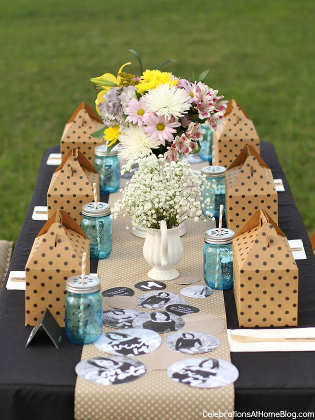 Backyard Grad Party Ideas
 Shabby Chic Graduation Party Ideas Celebrations at Home