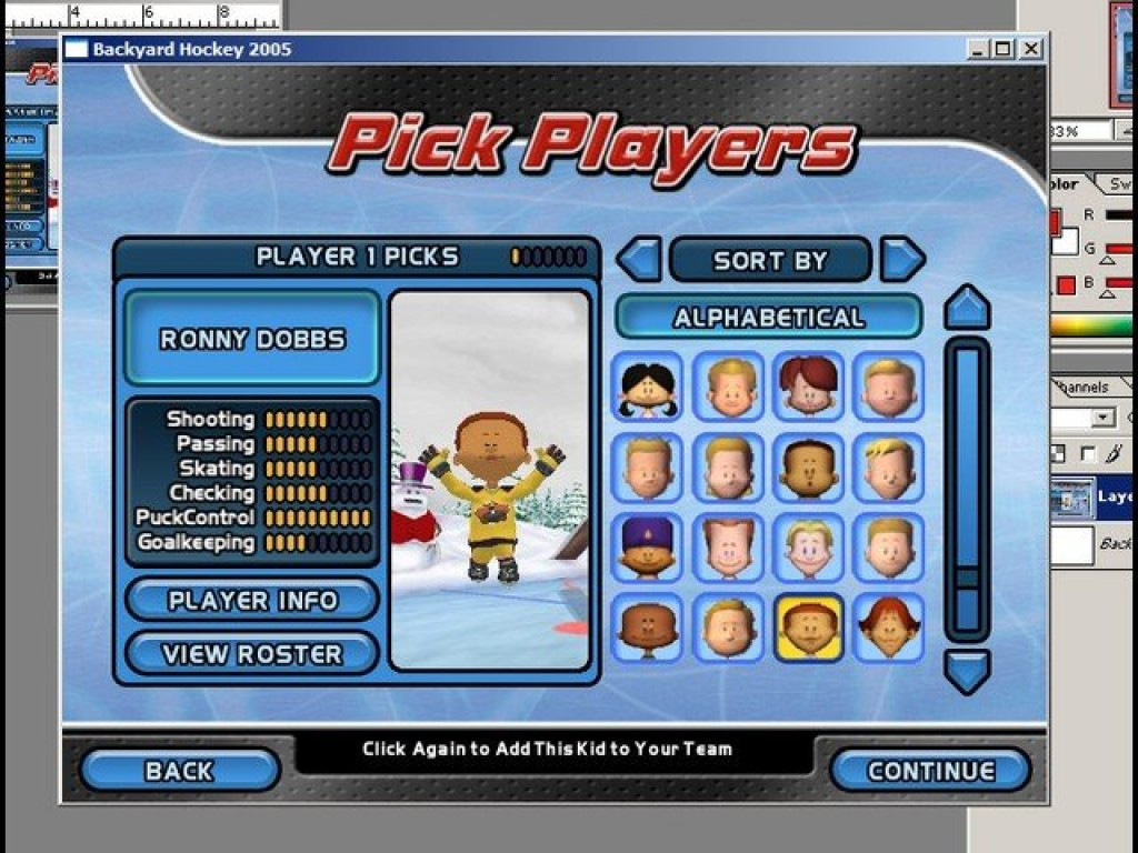 Backyard Hockey Game
 Backyard Hockey 2005 screenshots