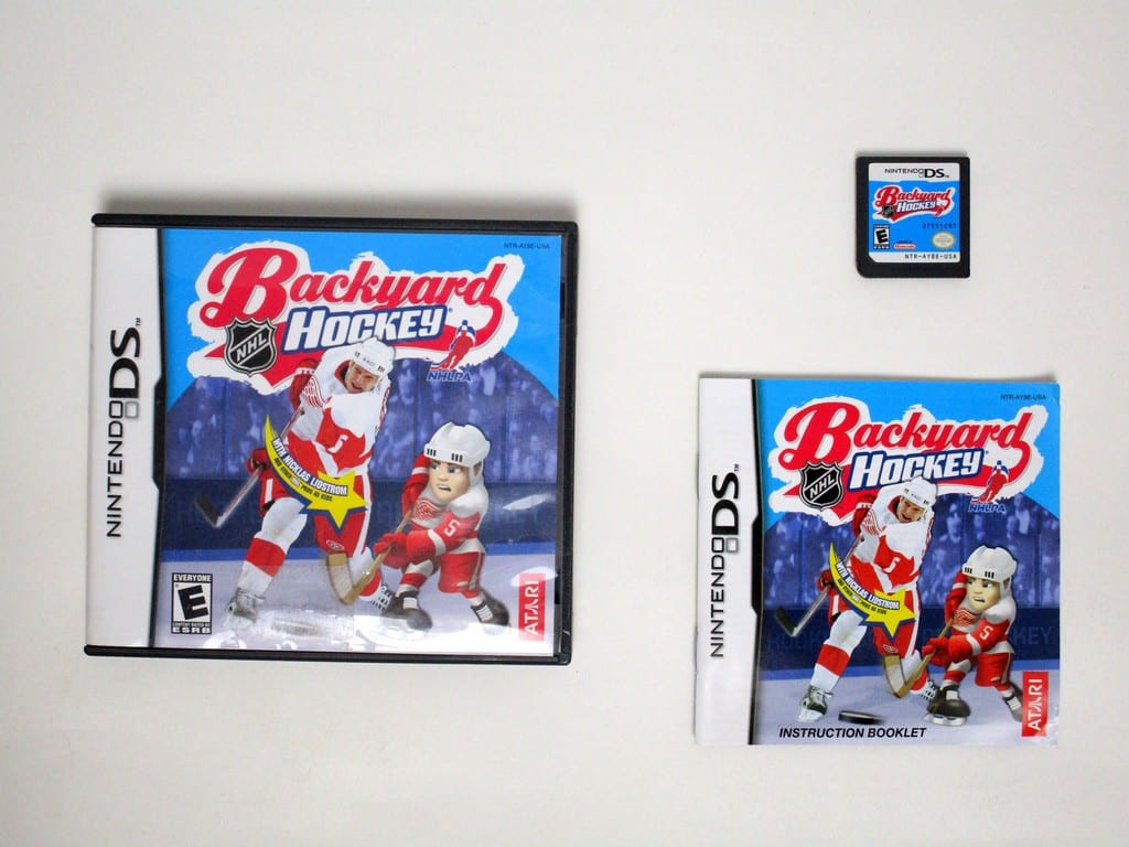 Backyard Hockey Game
 Backyard Hockey game for Nintendo DS plete
