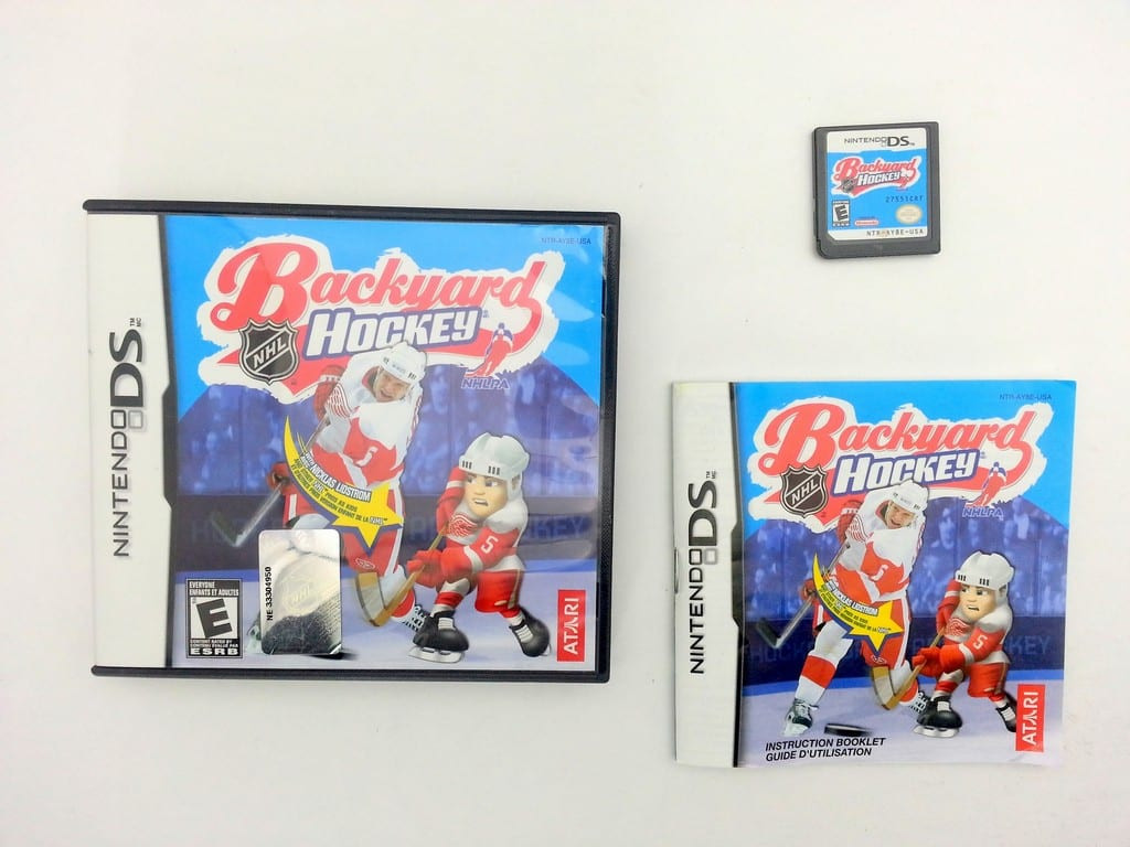 Backyard Hockey Game
 Backyard Hockey game for Nintendo DS plete TheGameGuy