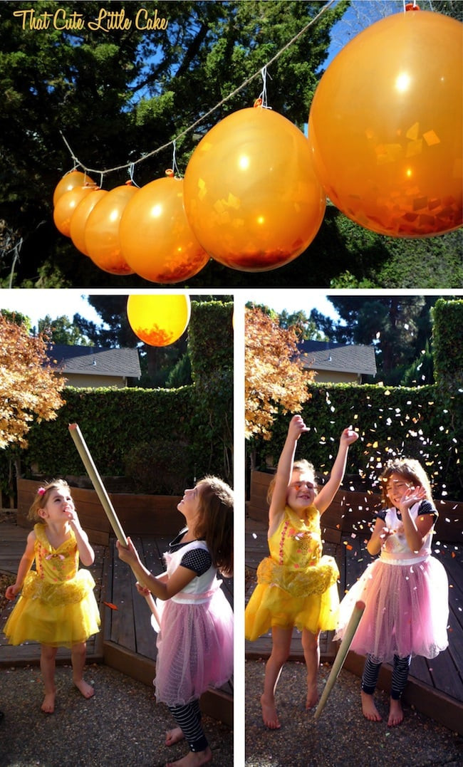 Backyard Kids Halloween Party Ideas
 Confetti Balloons