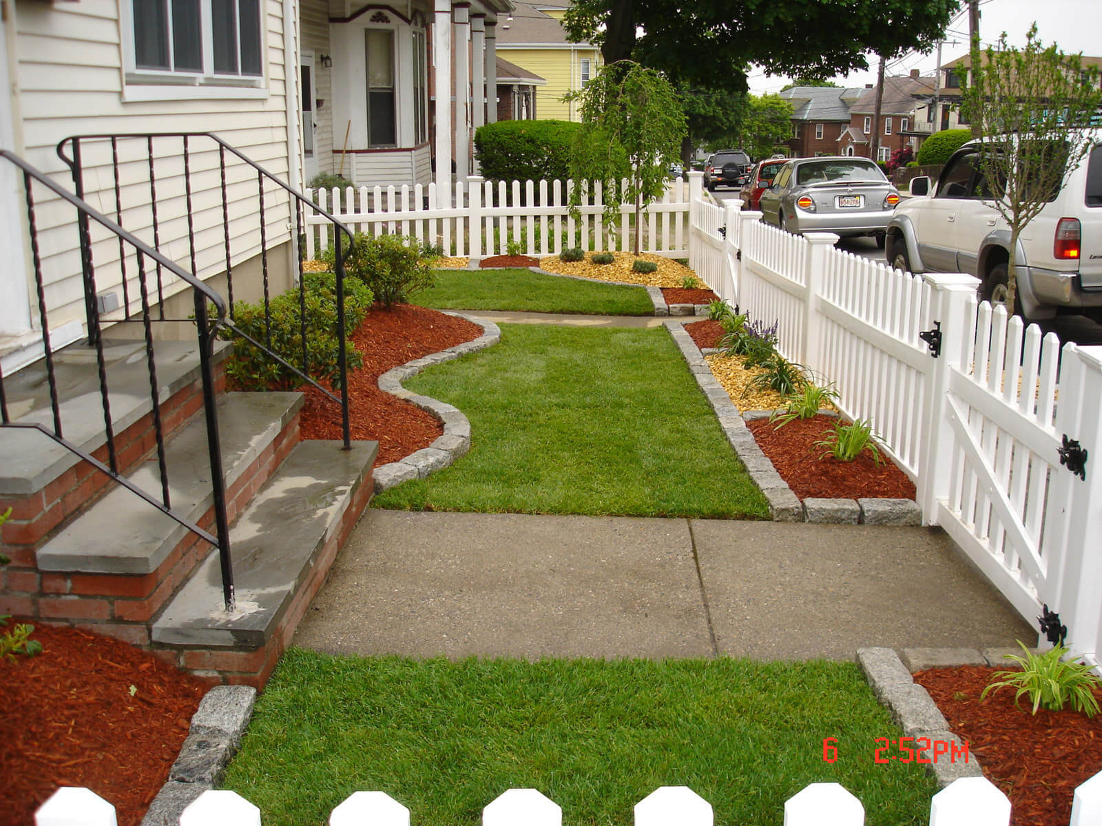 Backyard Landscaping Photo
 Before & After s of Landscaping Services in Wakefield