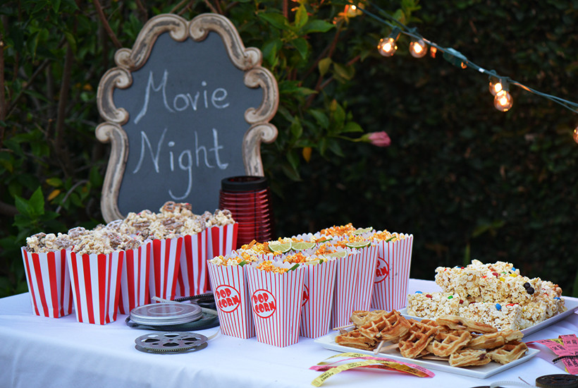 Backyard Movie Night Birthday Party Ideas
 4 steps to hosting an outdoor movie night