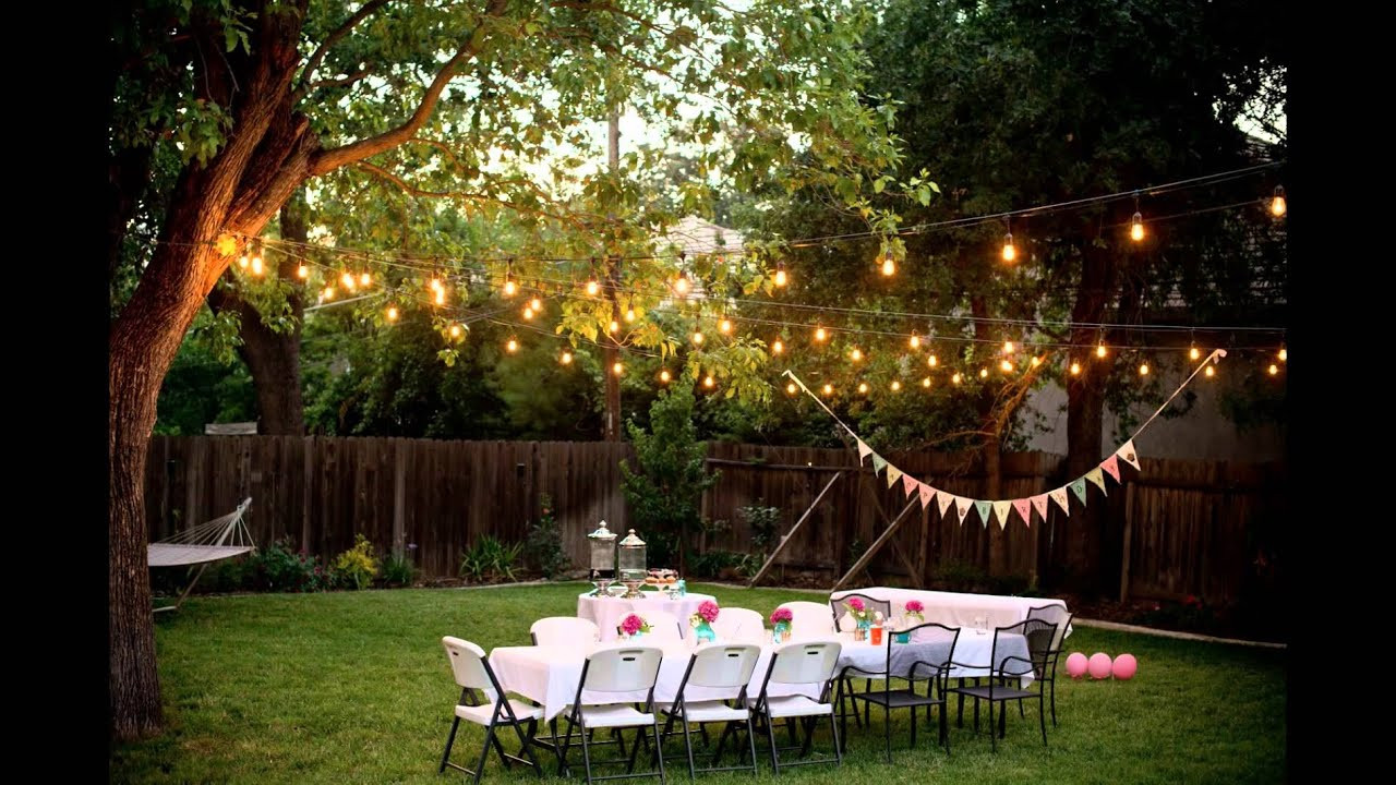 Backyard Party Decorating Ideas
 Backyard Decorations