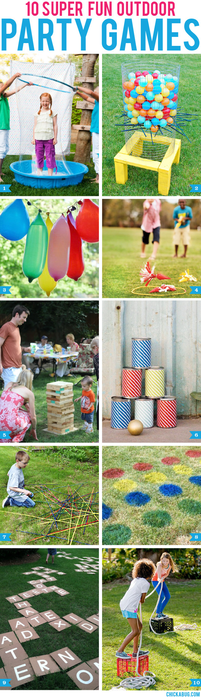 Backyard Party Games Ideas
 The Thursday 13 – Throw the Best Summer Block Party – 13